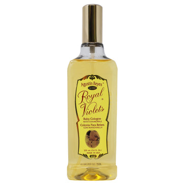 Royal Violets Baby Cologne, With Chamomile To Gently Refresh Your Baby, Delicate Scent, 7.6 Fl Oz, Spray Bottle.