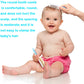 Baby Hair Brush &Silicone Baby Cradle Cap Brush Set, For Newborns & Toddlers-Natural Soft Goat Bristles-Ideal For Cradle Cap-Per