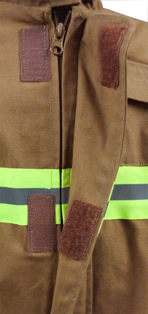 Aeromax Jr. Fire Fighter Bunker Gear, Tan, Size 4/6