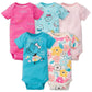 Gerber Baby 5-Pack Short Sleeve Variety Onesies Bodysuits (So Loved, 6-9 Months)