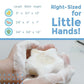 myHomeBody Konjac Baby Sponge for Bathing, Cute Shapes Natural Kids Bath Sponges for Infants, Toddler Bath Time, Natural and Saf