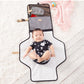 Skip Hop Portable Baby Changing Pad, Pronto, Black & White Stripe