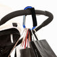 Stroller Hooks By Baby,Large Stroller Hooks For Mommy, 2 Pcs Carabiner Stroller Hook Organizer For Hanging Purses, Diaper Bag, S