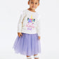 Birthday Girl Shirt Toddler Baby Girls Unicorn T-Shirt 2Nd 3Rd 4Th 5Th 6Th 7Th Birthday White Tee Fall Outfit Fly Sleeve 7T