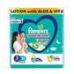 Pampers Complete Skin Comfort Pants, AntiRash Blanket, Lotion With Vitamin E & Aloe Vera, Small Size Baby Diapers, (S) 30 Count