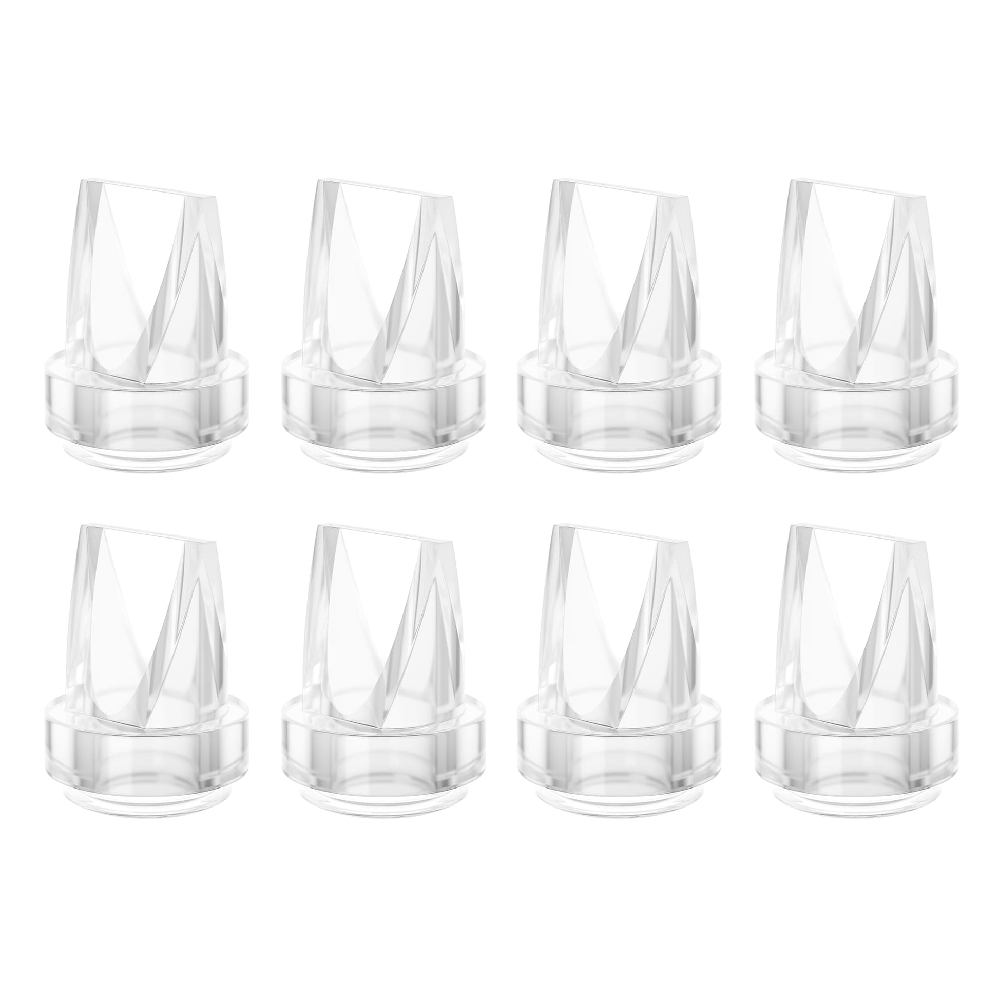 TOVVILD 8PCS Duckbill Valves Compatible with eufy E10 E20 S1 S1 Pro MomMed S21,S32 Breast Pump Replacement Pump Parts Accessorie