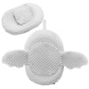 Kakiblin Inflatable Bathtub, Bathtub Bather, Inflatable Baby Bath Bather, Swaddle Wings And Storage Bag, Portable Travel Infant