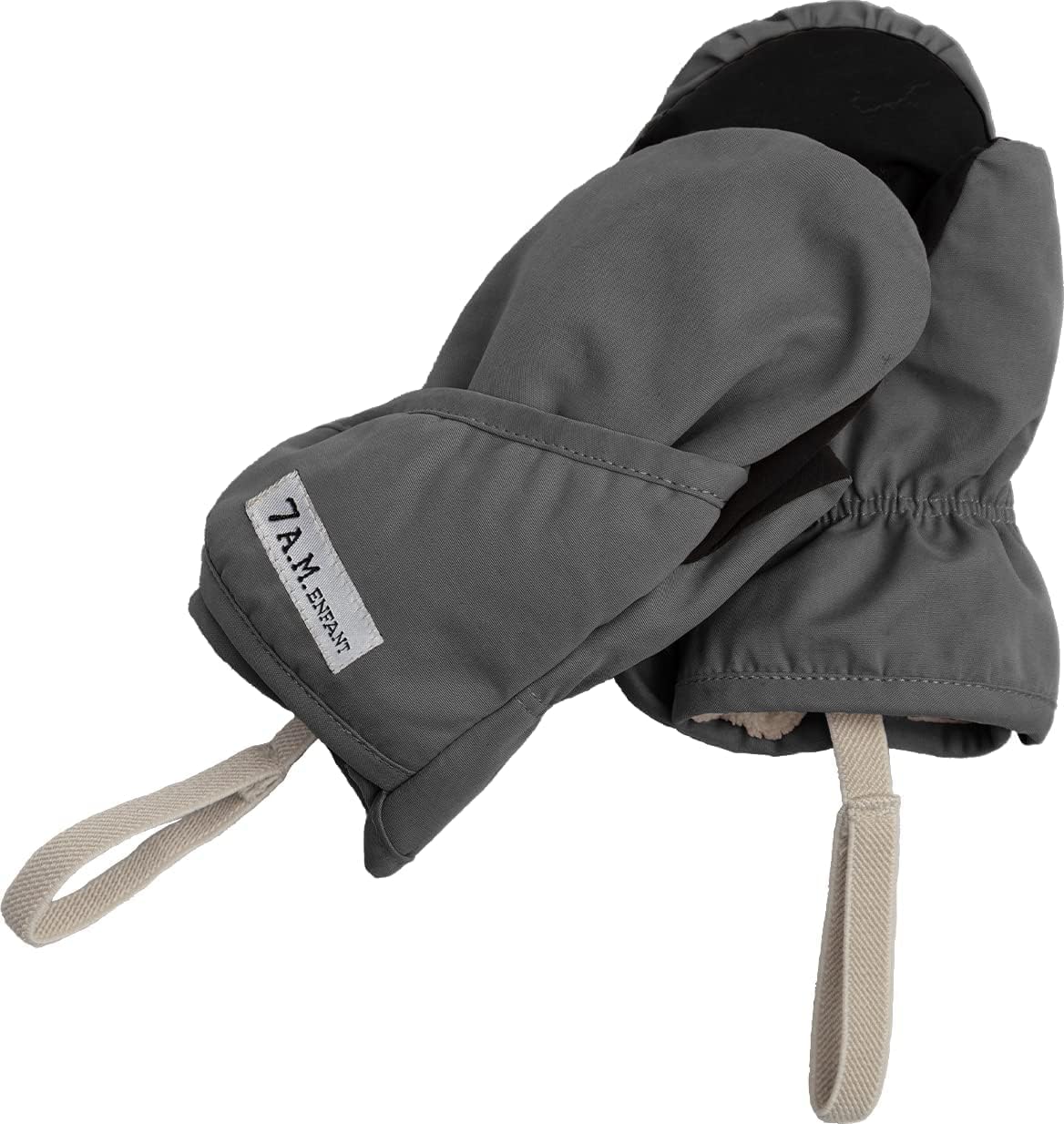 7Am Baby Hat & Mittens Set - Unisex Vegan Sherpa Lined Hat & Mittens For Newborn, Waterproof, Soft & Warm Baby Winter Hat & Glov