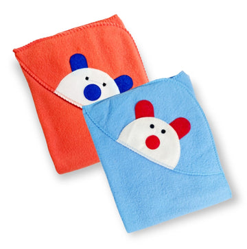 First Kick Baby Blankets Newborn Combo Pack of Rainbow A/C Blanket for Baby Wrapper for Baby Boys and Baby Girls, Pack of 2 Blue