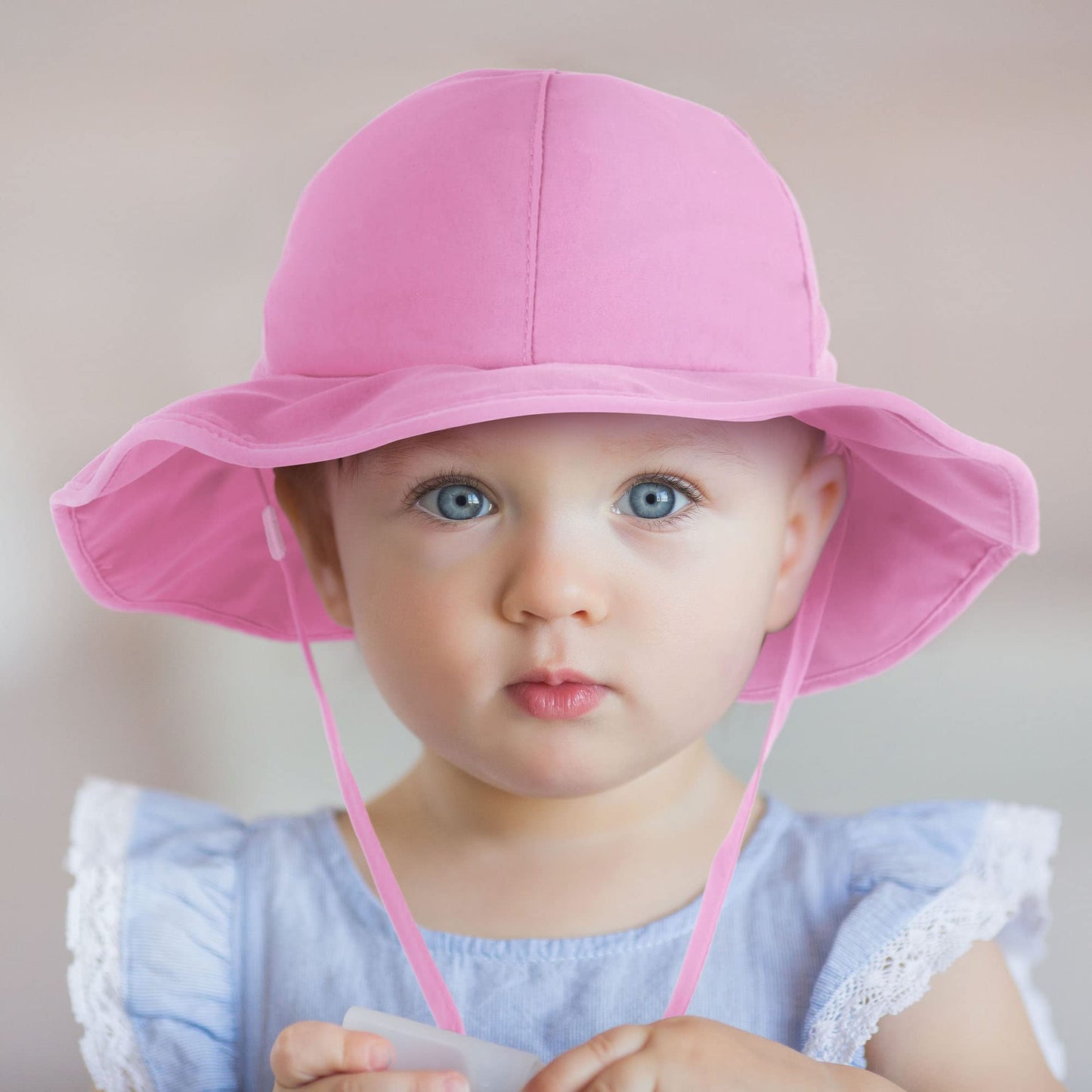 Simplikids Pink Baby Sun Hat Kids Sun Hats With Uv Protection For Girls Toddler Sun Hat Girl Sun Hat For Beach Swim Travel Pink