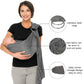 CUBY Water Baby Sling Carrier Breathable Mesh Baby Wraps Carrier Adjustable Ring Sling Baby Carrier Infant Carrier for Summer Sw