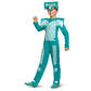 Disguise Minecraft Armor Costume, Official Minecraft Kids Halloween Costume, Classic Size 7/8