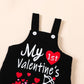 Vinuoker Baby Boy My First Valentine'S Day Outfit 3Pcs Infant Boy Valentine'S Day Clothes Sets Mama'S Boy Outfits