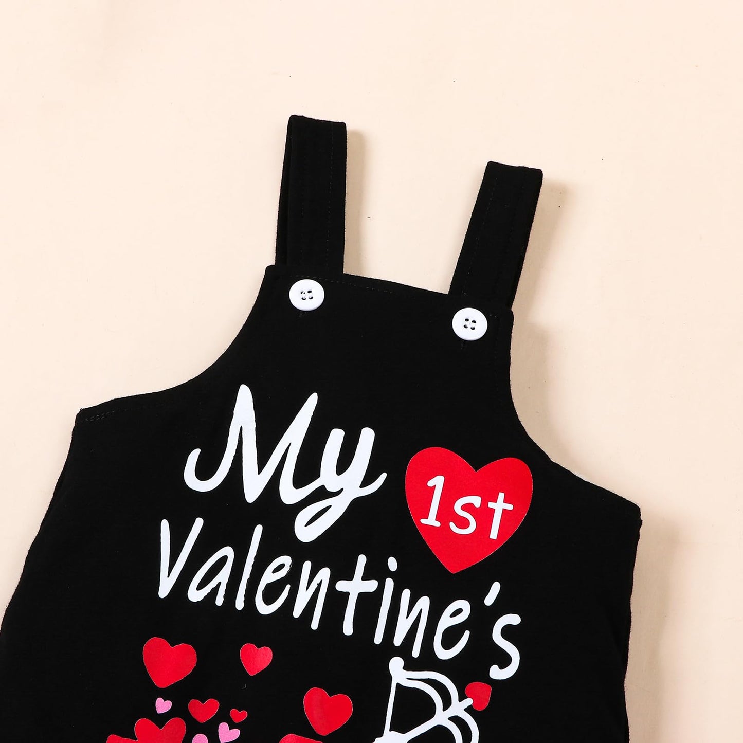 Vinuoker Baby Boy My First Valentine'S Day Outfit 3Pcs Infant Boy Valentine'S Day Clothes Sets Mama'S Boy Outfits