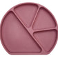 Otterlove Silicone Baby Plate With Suction Base - 100% Platinum Pure Lfgb Silicone With No Fillers - Bpa Free - Fits Most Highch