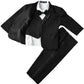 Black N Bianco Boys Infant And Toddlers Black Tuxedo Size 3T