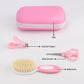 Baby Healthcare And Grooming Kit, Baby Safety Set Newborn Nursery Health Care Set With Hair Brush Scale Measuring Spoon Nail Cli