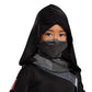 Girl'S Snake Eyes Costume For Kids, Deluxe Official Gi Joe Costume With Mask, Child Size Small (4-6X) Black