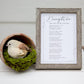 Now That You'Re A Mother Frame- Gift For Daughter From Mom For Christmas, Mother'S Day, Child Birth - Made In Usa