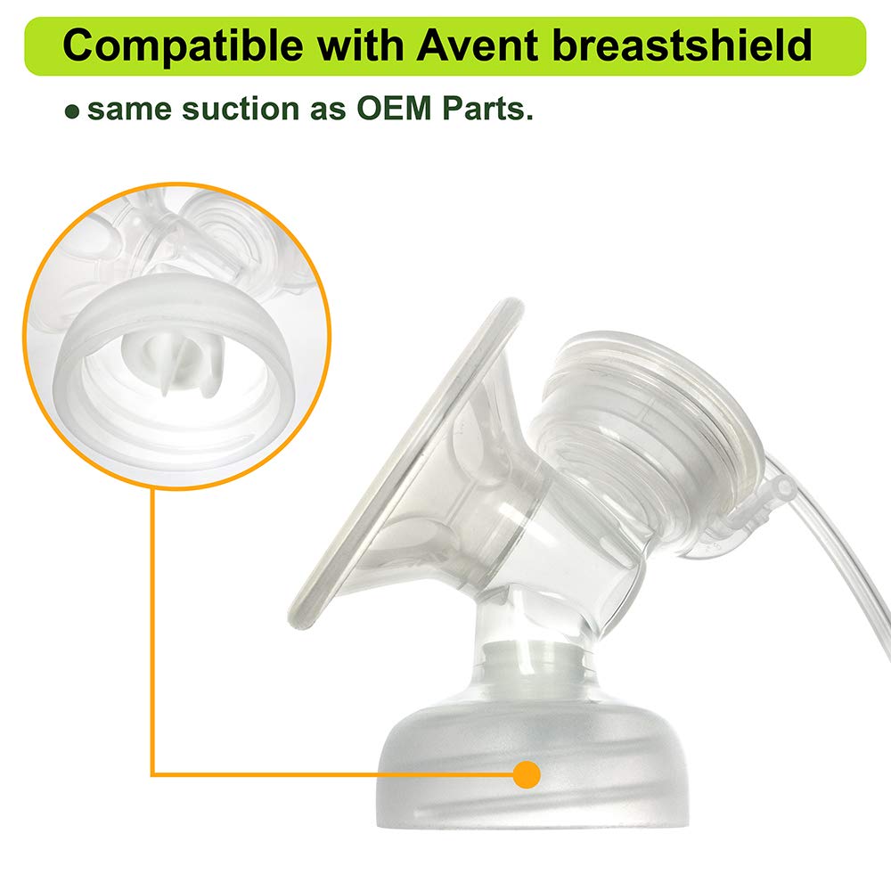 Nenesupply 4 Pc Duckbill Valves Compatible With Medela And Avent Pumps Not Original Medela Pump Parts Work With Medela Pump In S