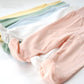Teach Leanbh Infant Baby 3 Pack Footed Pants Cotton High Waist Casual Leggings (6 Months, C)