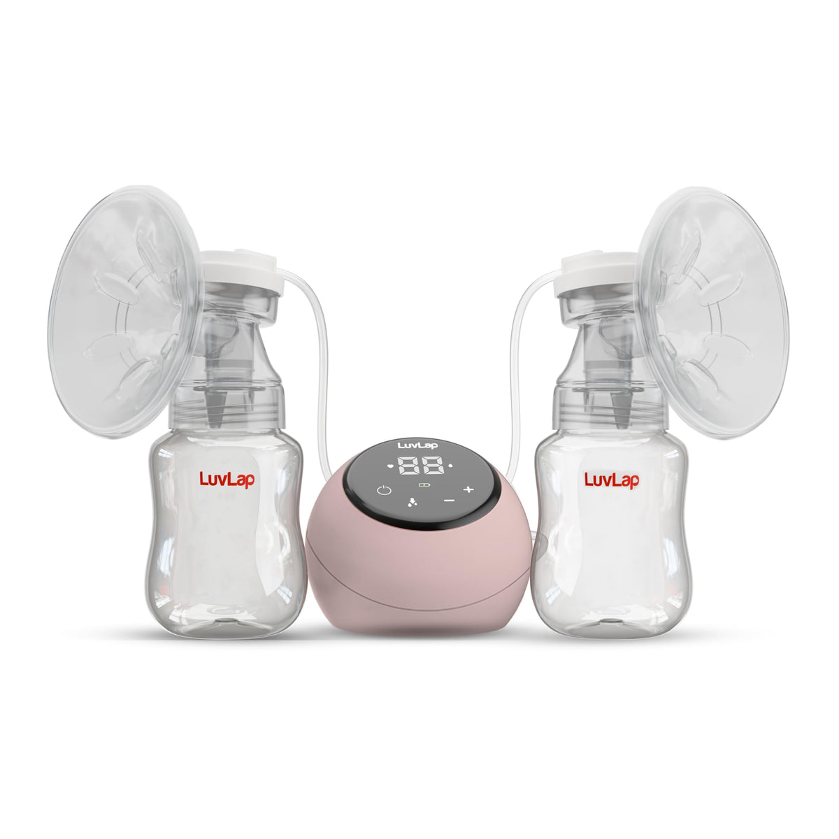 Luvlap Adore Electric Breast Pump, 2 Phase Pumping Of Stimulation & Expression, 2Pcs Breast Pads Free, Soft & Gentle, Bpa Free, 