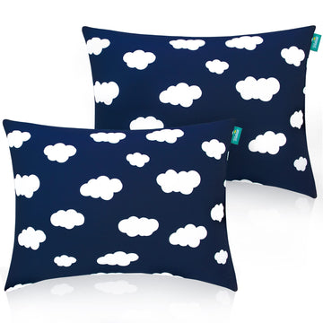 Toddler Pillow For Sleeping, Kid Pillow 14' X 19' For Small Travel Bed, Nap Pillow For Crib, Soft & Skin-Friendly Small Pillow