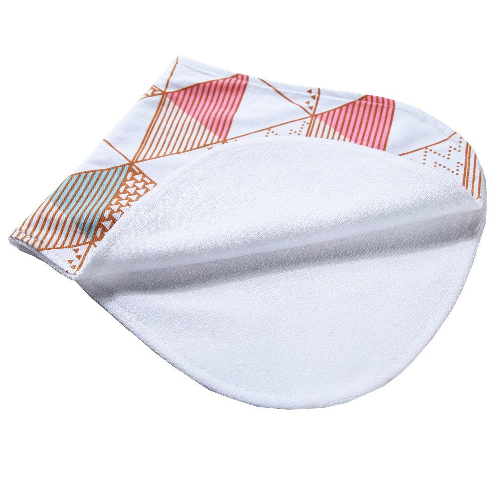 Arnzion Baby Burp Cloths Baby Burp Set Curved Absorbent And Soft Valuable 4 Pack