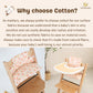 Gembebe Waterproof & Compatible Stokke Tripp Trapp Cushion Set - Easy To Clean - Made In Korea - 100% Cotton Stokke Tripp Trapp