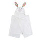 Zoocchini Kids Plush Terry Hooded Bath Towel (Bella The Bunny)