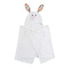 Zoocchini Kids Plush Terry Hooded Bath Towel (Bella The Bunny)