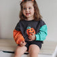 Boebnozcv Baby Boy Girl Pumpkin Sweatshirt Toddler Halloween Outfit This The Season Print Crewneck Pullover Sweater Shirt (Big P