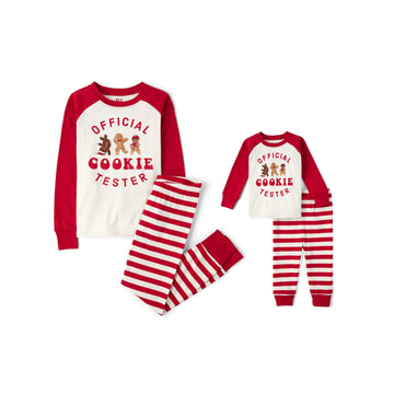 The Children'S Place,Unisex Baby,And Kids, Sibling Matching, Holiday Pajama Sets, Cotton,Official Cookie Tester,18 Months