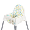 Dadouman Air Inflated & Reversible Supporting Cushion For Baby High Chairs, Baby Wooden High Chair Cushion, Inflatable Cushion I