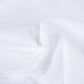 Ntbay Toddler Sheet Set - 3-Piece Microfiber Crib Sheet Set - Flat Sheet, Fitted Sheet, Pillowcase - Solid Toddler Bedding, Whit