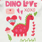 Tkria Girls Valentine Day Shirts Raglan T-Shirts Toddler Dinosaur Baseball Tee For Kids Valentine Clothes For Toddlers 6 Years