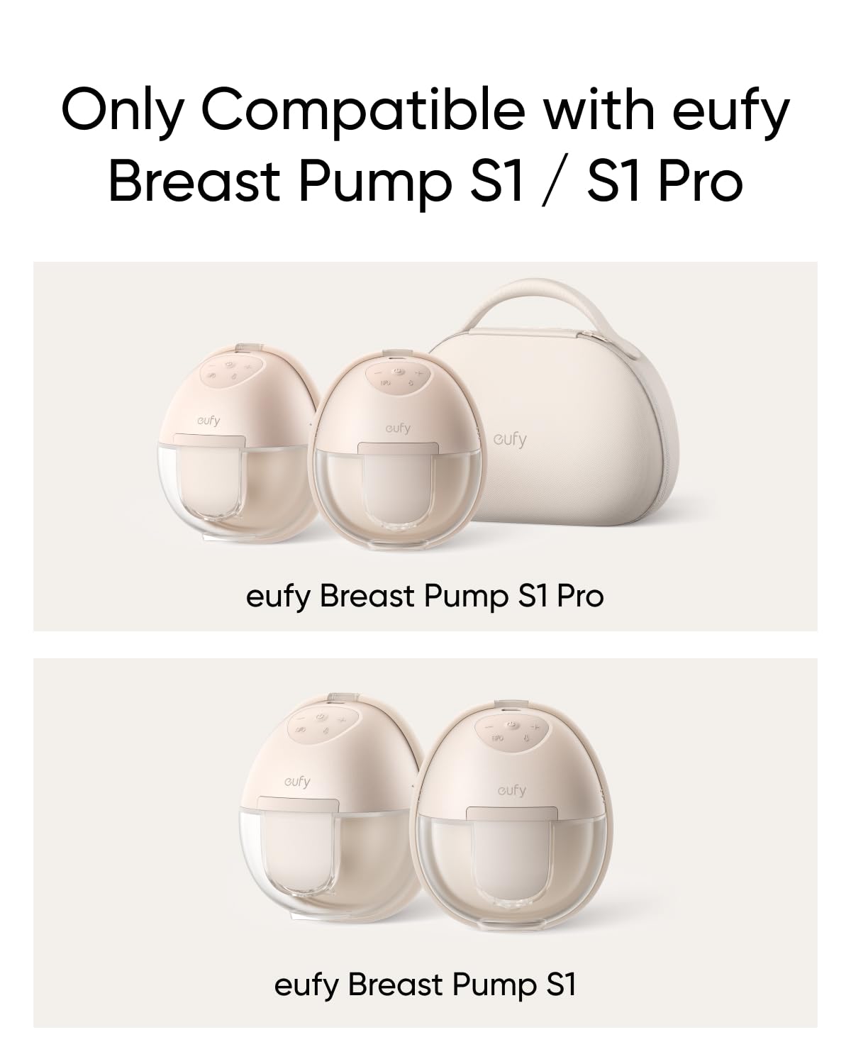 Eufy Original Magnet Charging Cable For Wearable Breast Pump S1/S1 Pro, Hands-Free, Fast Magnetic Charging, Spare Or Replacement