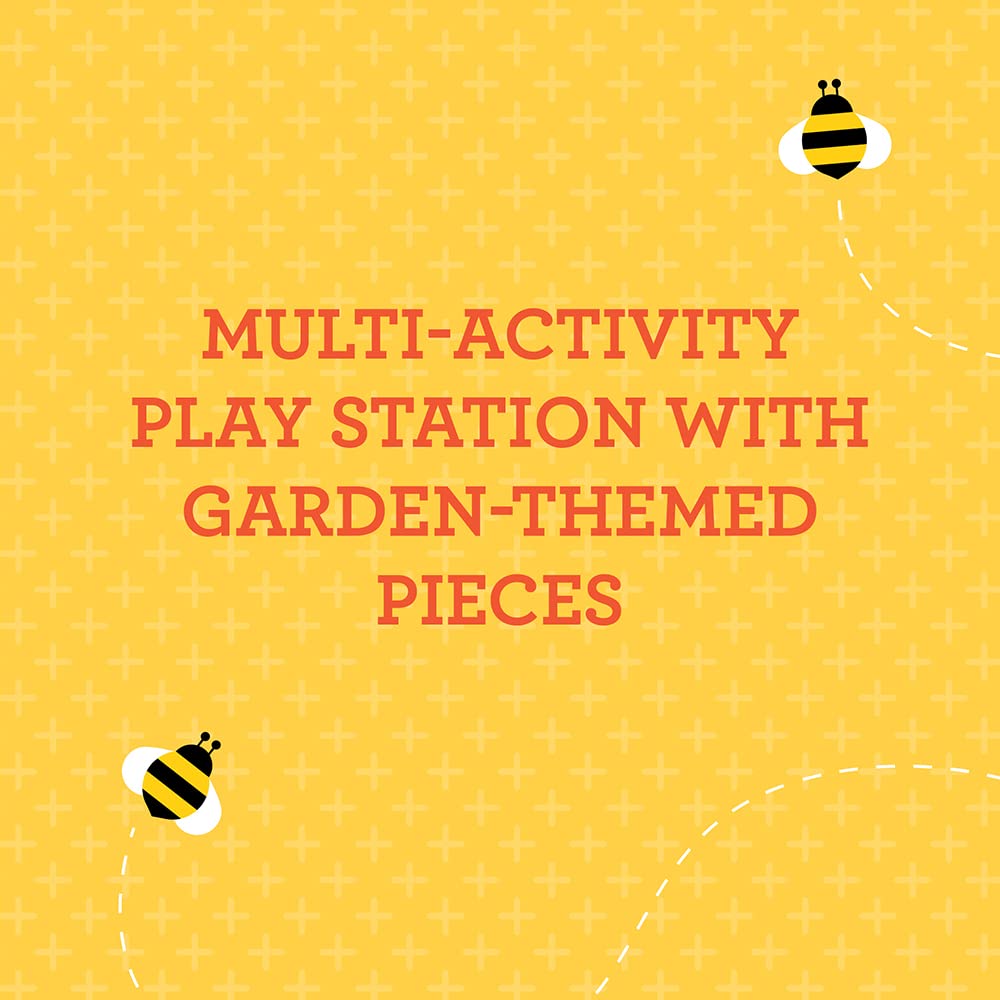 Petit Collage Busy Garden Wooden Activity Trio