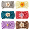 Sednria Baby Girl Nylon Headbands Set With Soft Flower Bow, Stretchable Elastic Hair Bands For Newborn Infant Toddler Kids, Cute