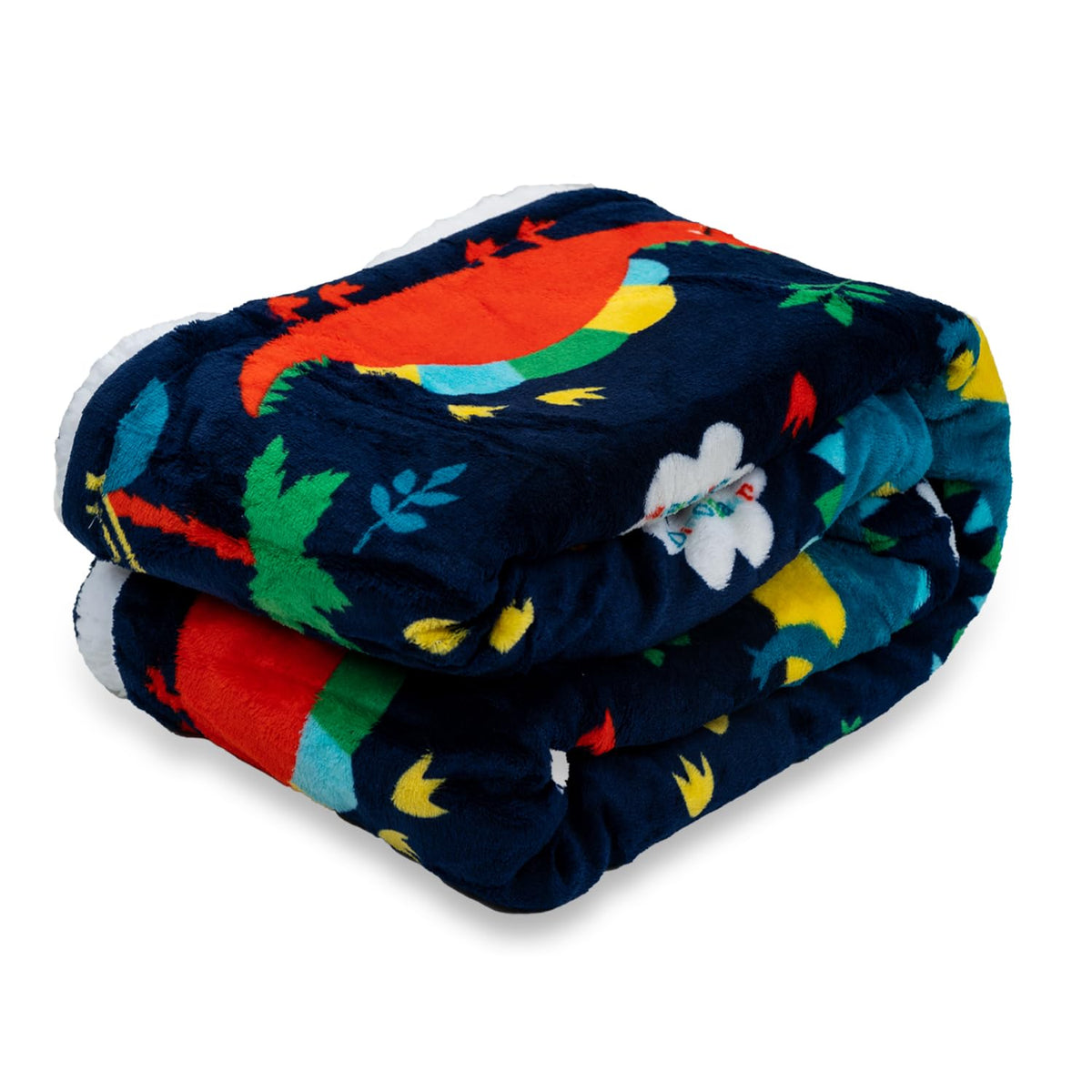 Mee Mee Soft Single Layer Lightweight Flannel Baby Blanket with Dinasour Printed  Comfort and Warmth for Newborns (75 cm x 100 