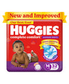 Huggies Complete Comfort Wonder Pants Medium (M) Size Baby Diaper Pants, 32 Count