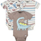 Gerber Baby Boys 5-Pack Variety Onesies Bodysuits (3 Pc Roar, 6-9 Months)