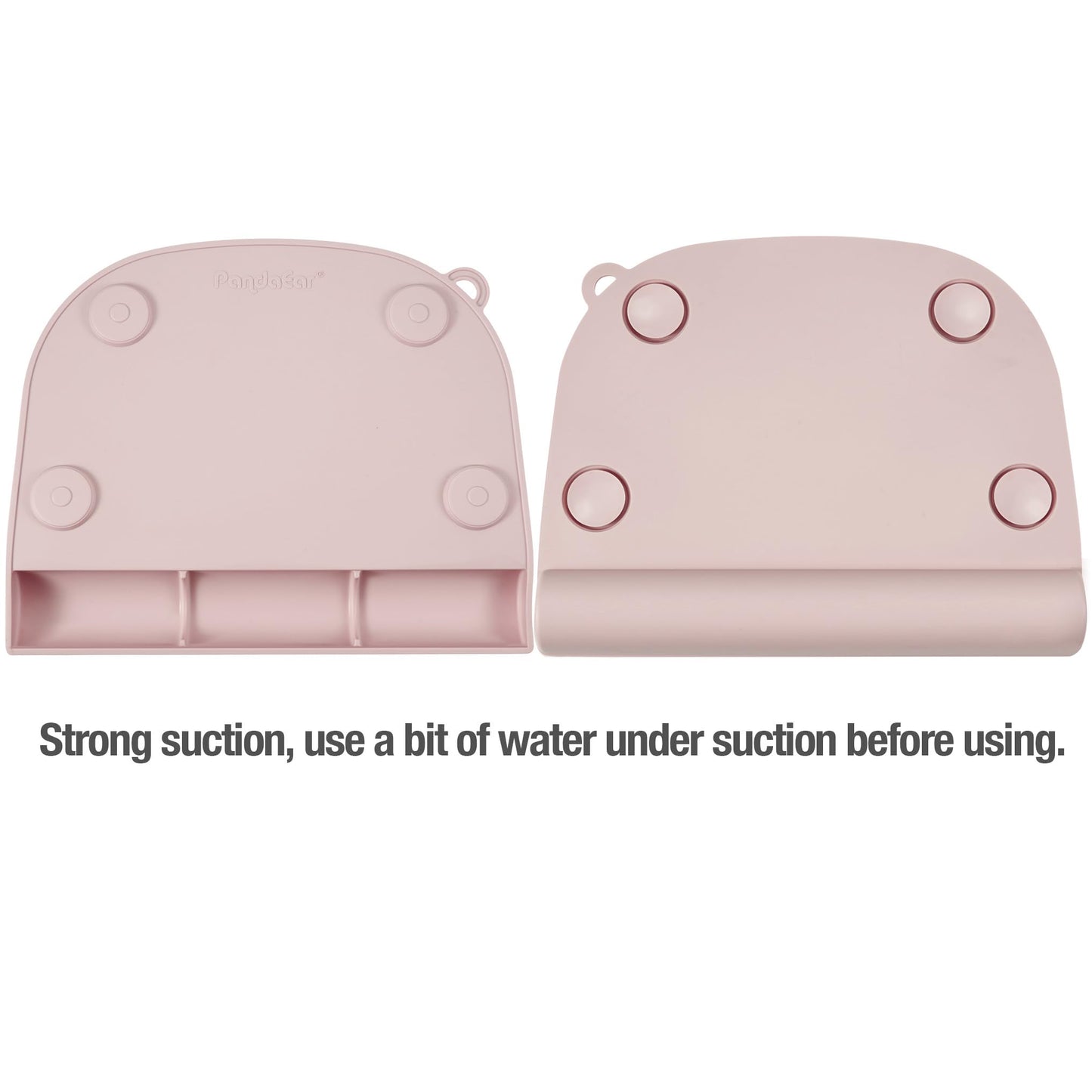 Pandaear Suction Silicone Placemat For Toddlers Kids| Food Grade Toddler Place Mat For Dining Table & Restaurants Baby Eating| B