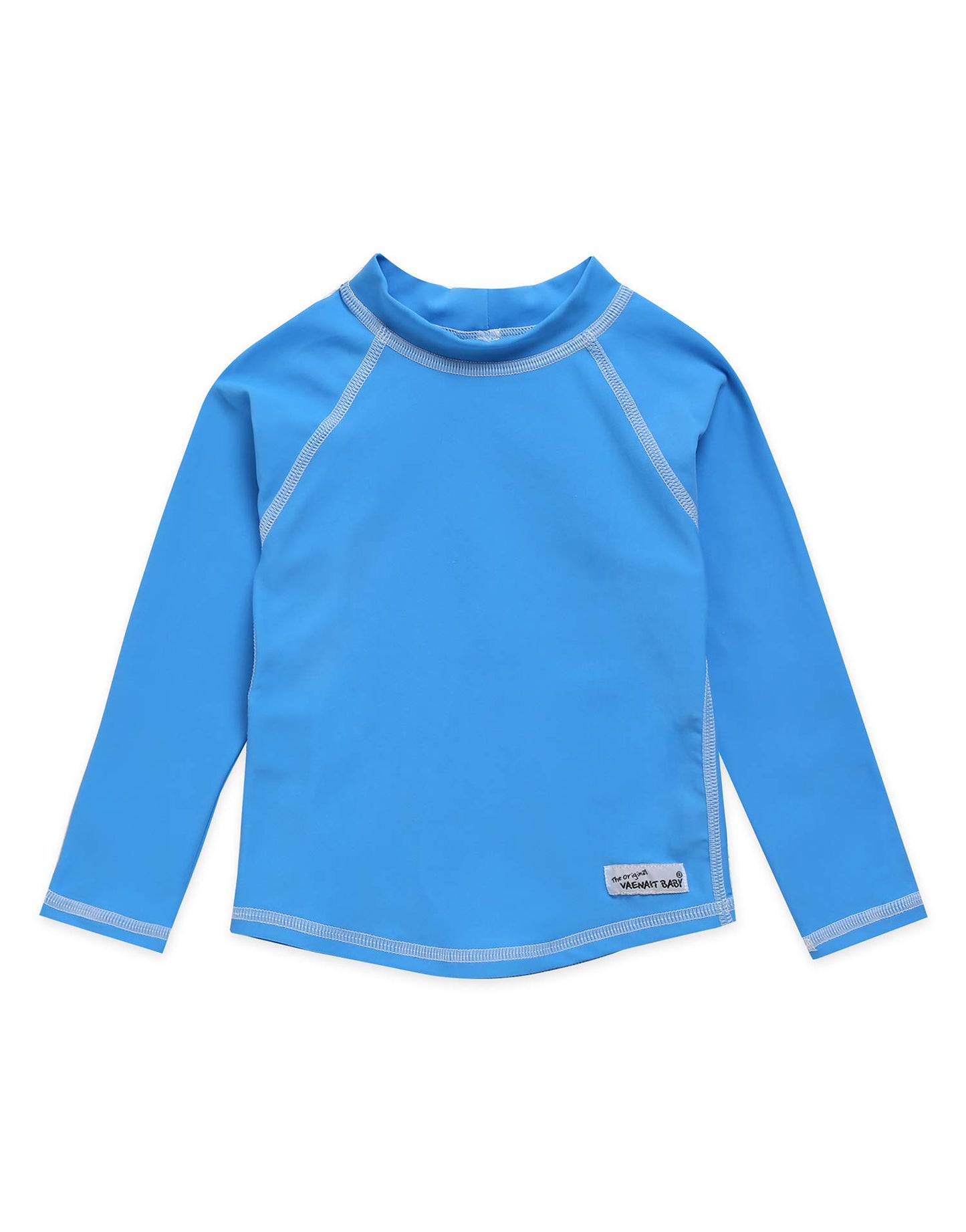 Vaenait Baby Infant Kids Sun Protection Rashguard Long Sleeve Swim Shirt L.Oasis Skyblue L