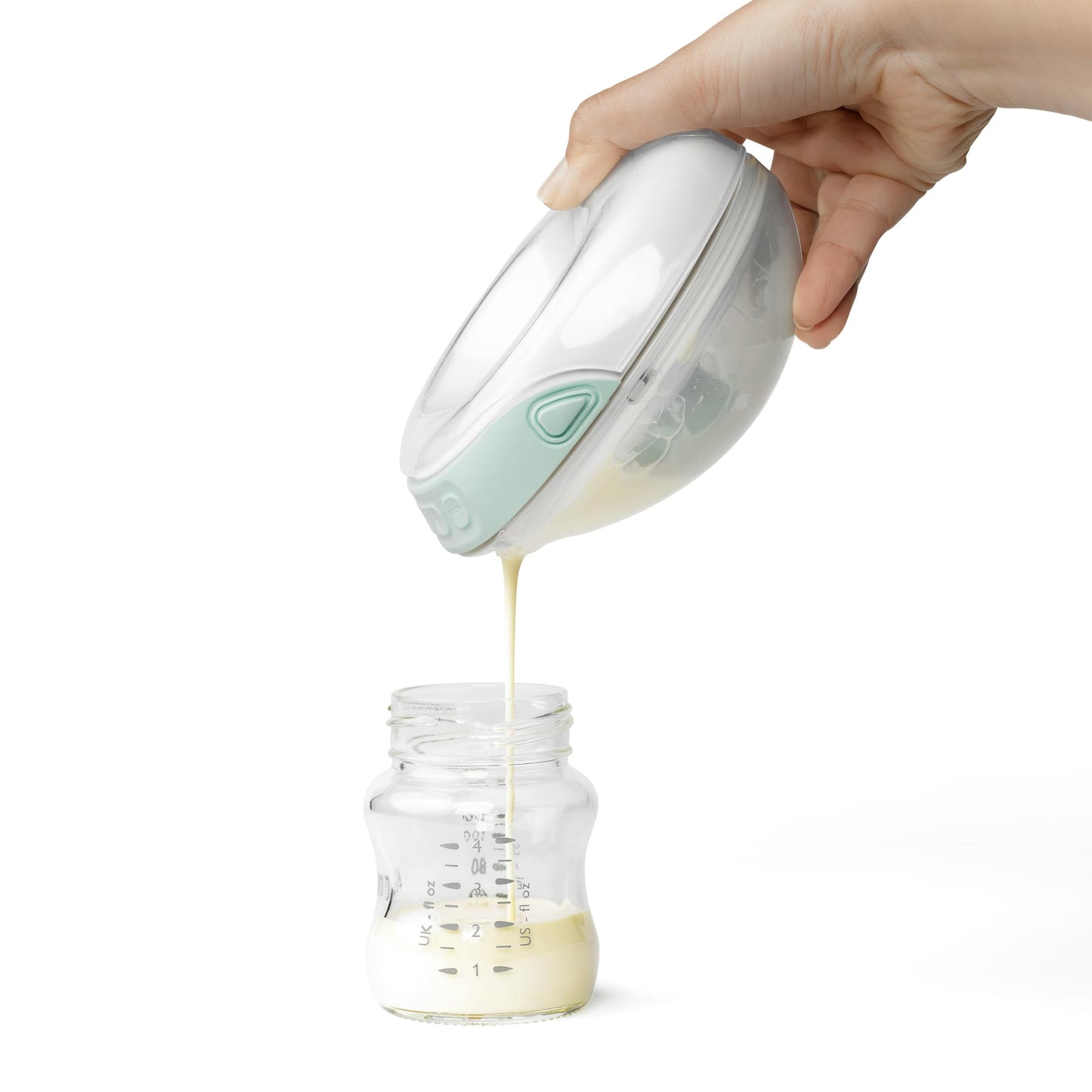 Willow Go - Hands Free Single Wearable Breast Pump - Portable, Electric, Cordless, 9 Levels Of Hospital Grade Suction Strength,
