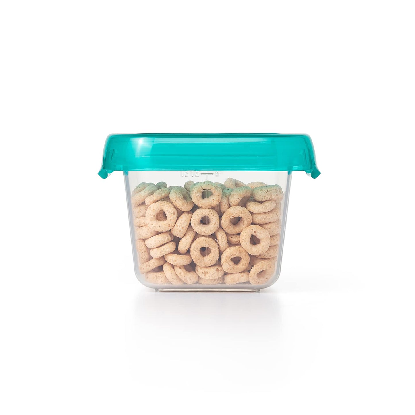 Oxo Tot Baby Blocks Food Storage Containers, Teal, 6 Oz