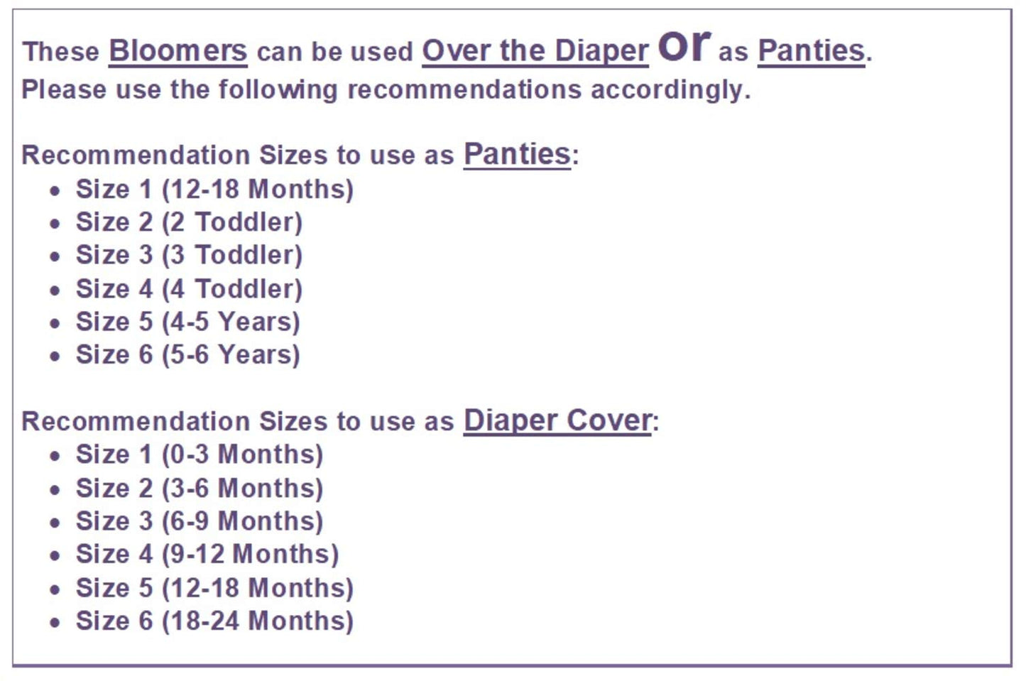 B-One Kids Baby Girls 100% Cotton Diaper Cover Bloomers 4 Pack (Size 1, Pastel)