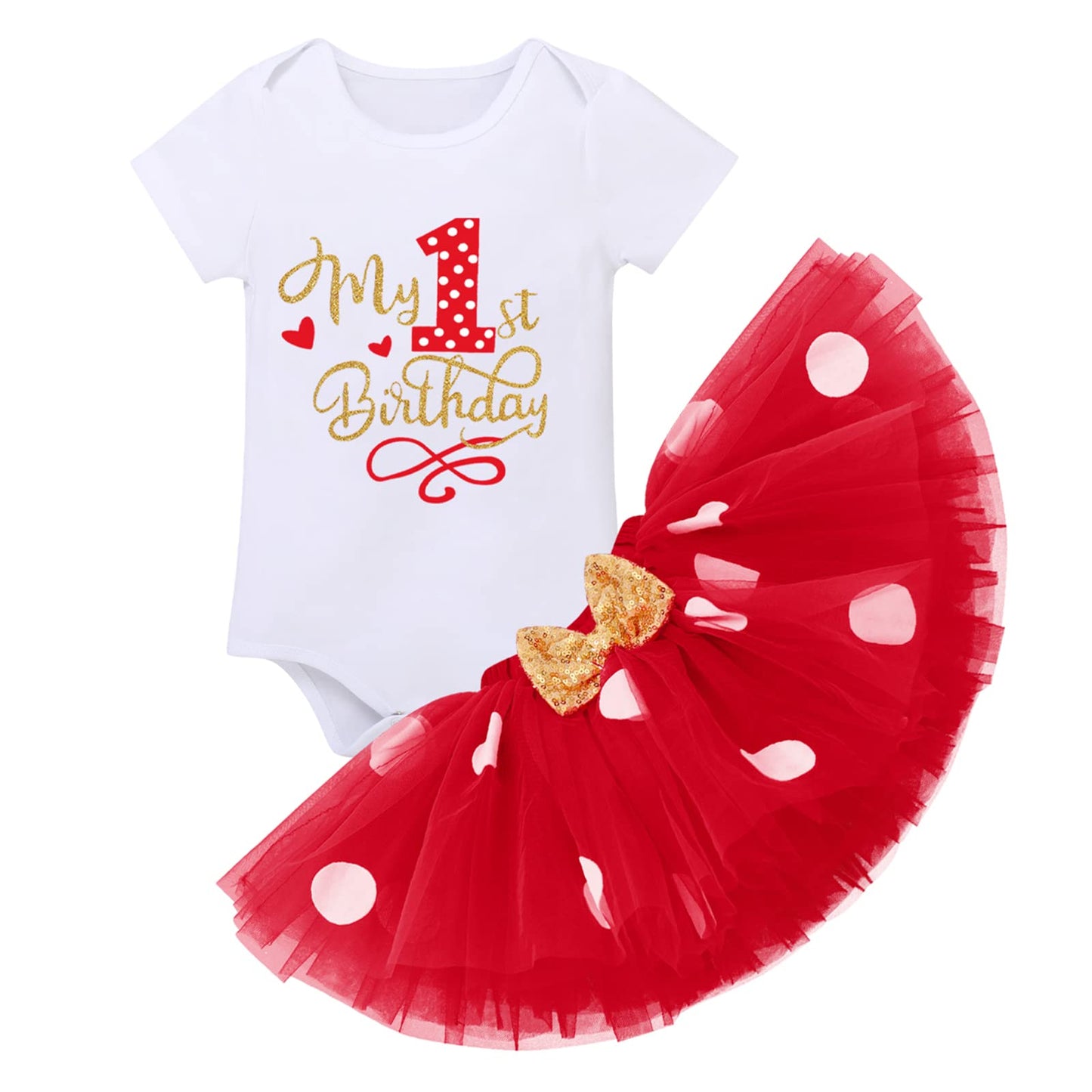 Wild One Mini Cartoon First Birthday Clothes For Toddler Infant Smash Cake Outfits Casual Photography Fancy Halloween Dress Up C