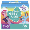 Pampers Easy Ups Training Pants Girls and Boys, 4T-5T (Size 6), 86 Count, Giant Pack
