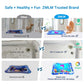 Zmlm Baby Tummy-Time Water Mat - Infant Water Play Mat Water Playmat Sensory Pad Baby Stuff For 3 6 9 12 Months Newborn Toddler